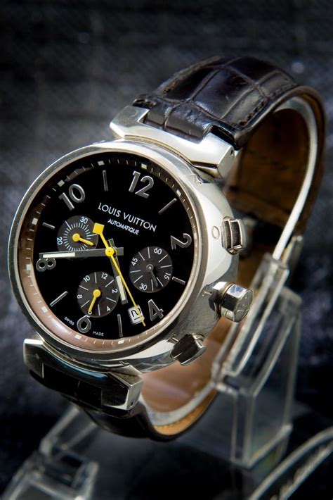 louis vuitton tambour mens watch